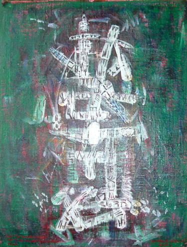 Painting titled "The Re-emergence Of…" by Gerald Shepherd F.F.P.S., Original Artwork, Acrylic
