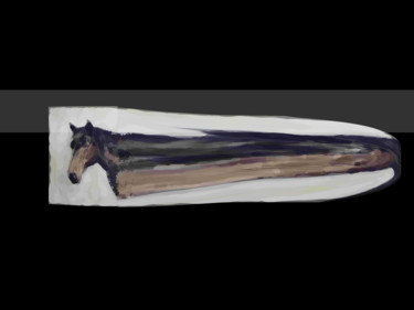 Arte digitale intitolato "The Horse Doctor" da Gerald Shepherd F.F.P.S., Opera d'arte originale, Pittura digitale