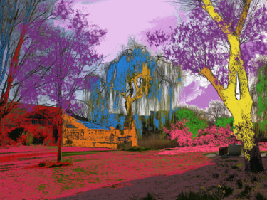 Digital Arts titled "Landscape Seen With…" by Gerald Shepherd F.F.P.S., Original Artwork, 2D Digital Work