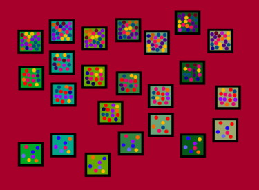 Цифровое искусство под названием "Multiple Sequencing" - Gerald Shepherd F.F.P.S., Подлинное произведение искусства, Цифрова…