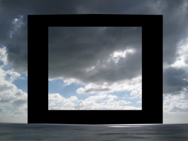 Digitale Kunst mit dem Titel "Storm Frame" von Gerald Shepherd F.F.P.S., Original-Kunstwerk, 2D digitale Arbeit