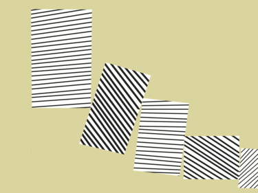 Grafika cyfrowa / sztuka generowana cyfrowo zatytułowany „Geometric Workout” autorstwa Gerald Shepherd F.F.P.S., Oryginalna…