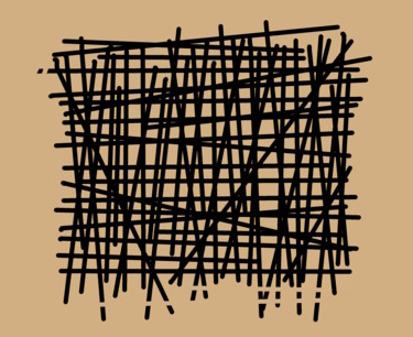 Arts numériques intitulée "Dynamic Grid" par Gerald Shepherd F.F.P.S., Œuvre d'art originale, Peinture numérique