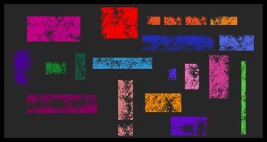 Arts numériques intitulée "Colour Progression" par Gerald Shepherd F.F.P.S., Œuvre d'art originale, Peinture numérique