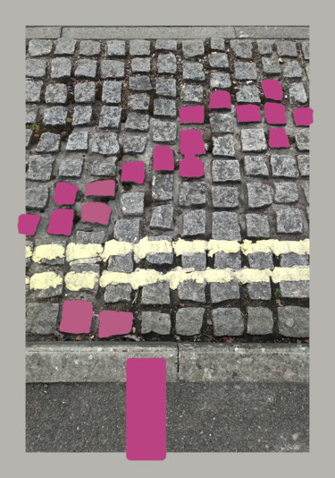 Digital Arts με τίτλο "Pink Path" από Gerald Shepherd F.F.P.S., Αυθεντικά έργα τέχνης, 2D ψηφιακή εργασία