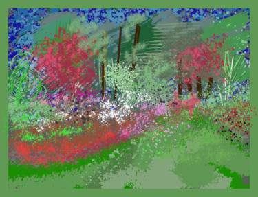 Digital Arts titled "Landscape Study 1" by Gerald Shepherd F.F.P.S., Original Artwork, Digital Painting