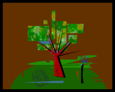 "The Tree*" başlıklı Dijital Sanat Gerald Shepherd F.F.P.S. tarafından, Orijinal sanat, Dijital Resim