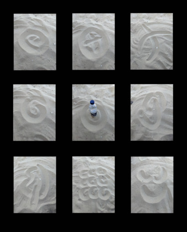 Digital Arts titled "Sand Marks" by Gerald Shepherd F.F.P.S., Original Artwork, 2D Digital Work