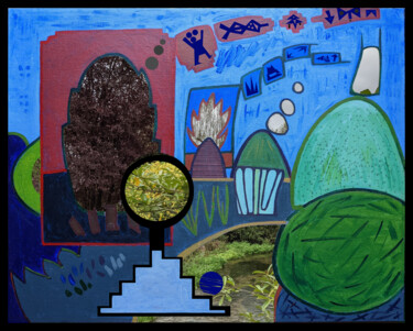 Digitale Kunst mit dem Titel "The River Anton At…" von Gerald Shepherd F.F.P.S., Original-Kunstwerk, 2D digitale Arbeit