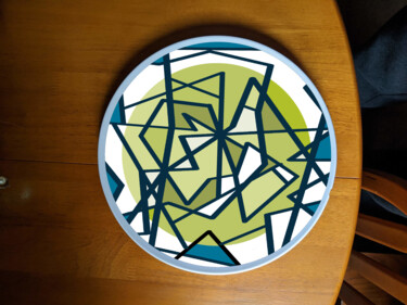 Arts numériques intitulée "Plate Art Study" par Gerald Shepherd F.F.P.S., Œuvre d'art originale, Travail numérique 2D