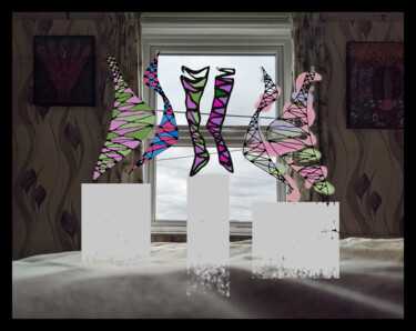 Digitale Kunst getiteld "The New Stage 2" door Gerald Shepherd F.F.P.S., Origineel Kunstwerk, 2D Digital Work