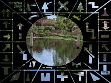Arts numériques intitulée "The Magic River" par Gerald Shepherd F.F.P.S., Œuvre d'art originale, Travail numérique 2D