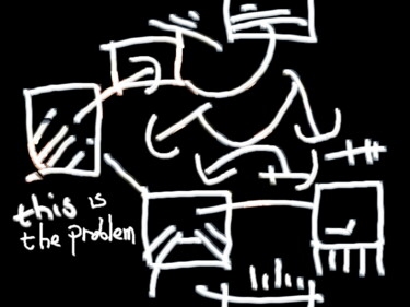 Arte digitale intitolato "The Problem Solved" da Gerald Shepherd F.F.P.S., Opera d'arte originale, Pittura digitale
