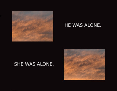 Arts numériques intitulée "They Were Alone" par Gerald Shepherd F.F.P.S., Œuvre d'art originale, Travail numérique 2D