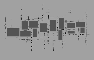 Digitale Kunst mit dem Titel "Grey Sequence Study" von Gerald Shepherd F.F.P.S., Original-Kunstwerk, Digitale Malerei