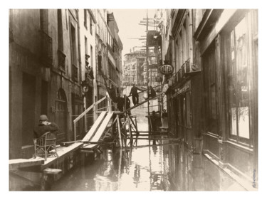 Photographie intitulée "Marcel Proust à Ven…" par Gérard Bertrand, Œuvre d'art originale, Photographie manipulée