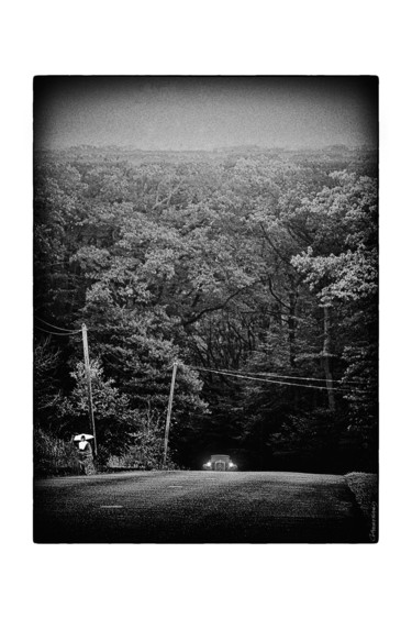 Fotografía titulada "On The Road   (cf L…" por Gérard Bertrand, Obra de arte original, Fotografía manipulada