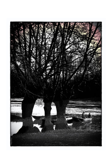 Photographie intitulée "GOOD MORNING MISTER…" par Gérard Bertrand, Œuvre d'art originale, Photographie manipulée