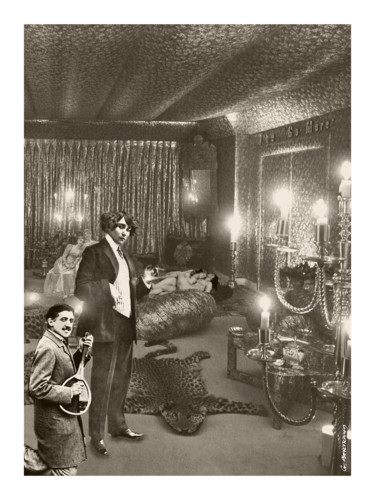 Photography titled "MARCEL PROUST et CO…" by Gérard Bertrand, Original Artwork, Manipulated Photography