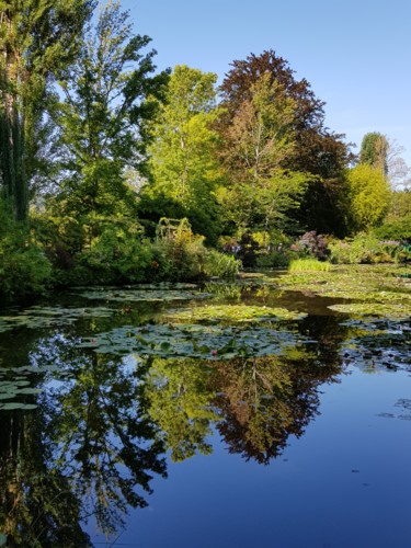 Photographie intitulée "Reflets" par Gg, Œuvre d'art originale, Photographie numérique