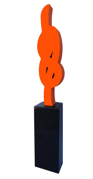 Sculpture intitulée "ELLE  A" par Gerard Bogo, Œuvre d'art originale, Acier inoxydable