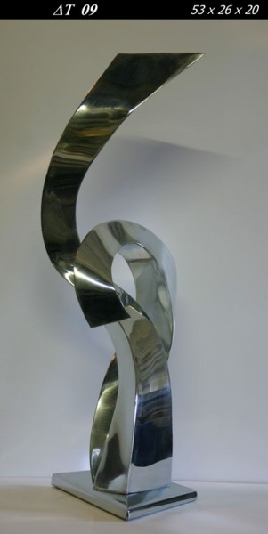 Sculpture titled "Delta T 09" by Gérard Braguy, Original Artwork