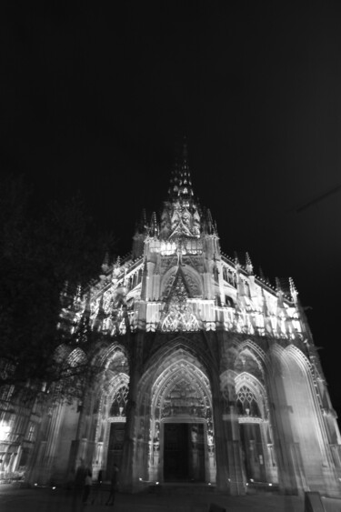 Fotografía titulada "Eglise Saint Maclou" por Gérard Capron (G.CAPRON), Obra de arte original, Fotografía digital Montado en…