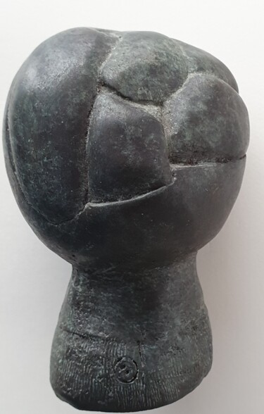 Sculpture intitulée "salle gueule" par Gérard Cyne, Œuvre d'art originale, Bronze