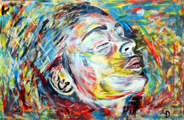 Картина под названием "277 - Emotion" - Gdlapalette, Подлинное произведение искусства, Акрил