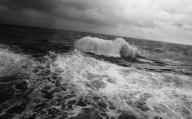 Photography titled "tempête en mer" by Gerard Jeanjean, Original Artwork