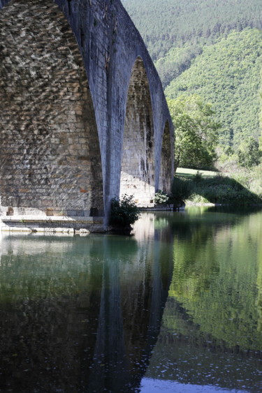 Photography titled "le pont de Quezac e…" by Gerard Jeanjean, Original Artwork