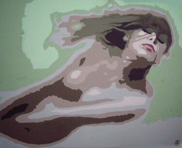 Картина под названием "water dream" - Gerard Jouannet, Подлинное произведение искусства, Акрил