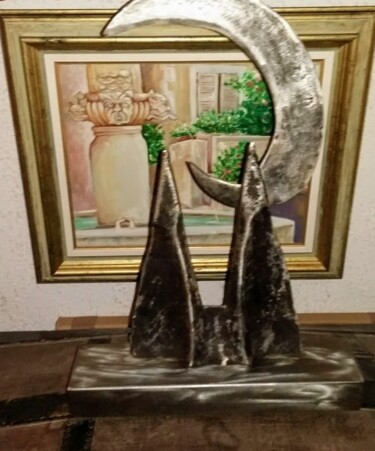 Sculpture titled "SEGURET DENTELLES &…" by Gerard Lami, Original Artwork, Metals
