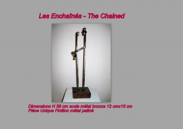Escultura intitulada "Les Enchaînés - The…" por Gerard Lami, Obras de arte originais