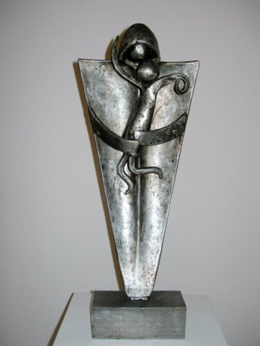 Скульптура под названием "MERE & L'ENFANT 2 /…" - Gerard Lami, Подлинное произведение искусства