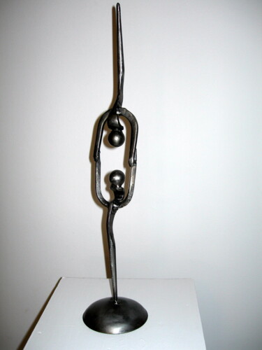 Sculpture intitulée "LES ACROBATES - ACR…" par Gerard Lami, Œuvre d'art originale