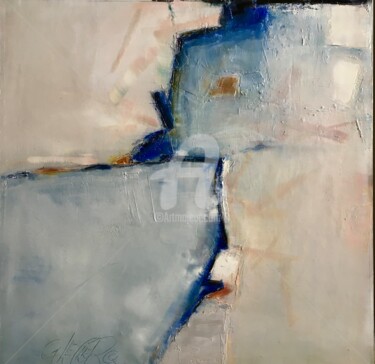 Pintura titulada "Abstrait 1" por Gerard Leclercq, Obra de arte original, Oleo Montado en Bastidor de camilla de madera