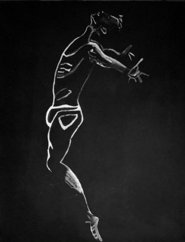 Malarstwo zatytułowany „Danseur” autorstwa Gerard Menvussa, Oryginalna praca, Akryl