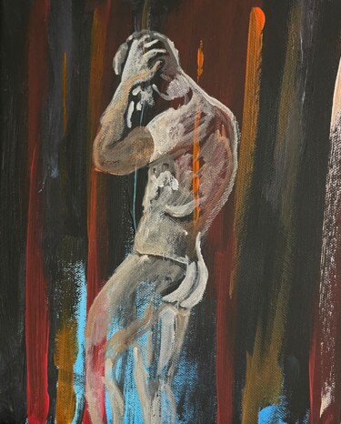 Pintura titulada "Un autre jour peut-…" por Gerard Menvussa, Obra de arte original, Acrílico Montado en Bastidor de camilla…