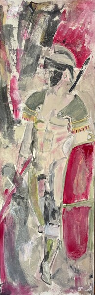 Pittura intitolato "Le gladiateur" da Gerard Menvussa, Opera d'arte originale, Acrilico