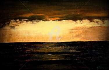 Peinture intitulée "Twilight" par Gérard Pitavy, Œuvre d'art originale, Acrylique