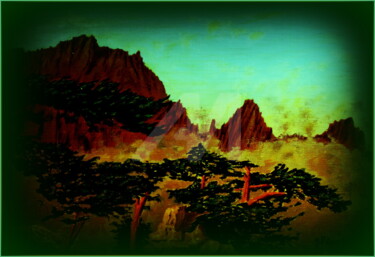 Assistance au rêve Peinture intitulée "Assistance au rêve" par Gérard Pitavy, Œuvre d'art originale, Acrylique