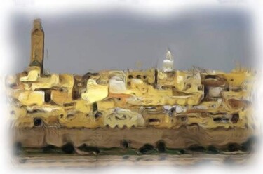 Digital Arts titled "Meknès maroc" by Gerard Pompee, Original Artwork, Digital Painting