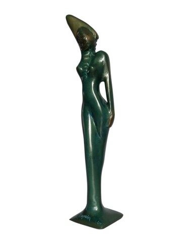 Escultura intitulada "Provocante" por Gérard Taillandier, Obras de arte originais, Bronze