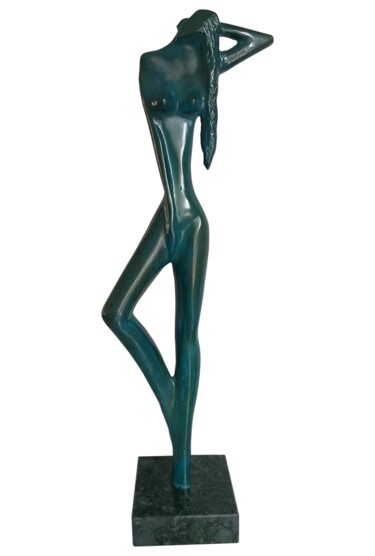 Escultura intitulada "Sensualité" por Gérard Taillandier, Obras de arte originais, Bronze