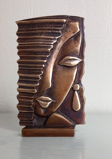 Sculpture intitulée "Charmeuse" par Gérard Taillandier, Œuvre d'art originale, Bronze