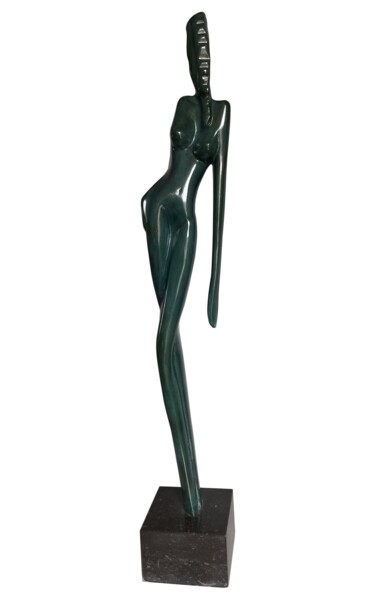 Sculpture titled "libertine 2/8" by Gérard Taillandier, Original Artwork, Bronze