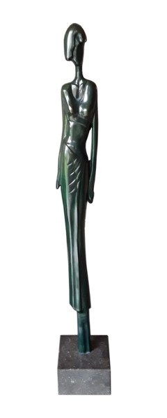 Sculptuur getiteld "Lolita" door Gérard Taillandier, Origineel Kunstwerk, Bronzen