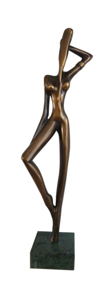 Sculpture intitulée "Amazone" par Gérard Taillandier, Œuvre d'art originale, Bronze