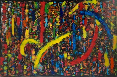 Картина под названием "Metamorphose" - G. Bartist, Подлинное произведение искусства, Акрил Установлен на Деревянная рама для…